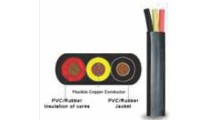 PVC/Rubber AWG Submersible Pump Cables
